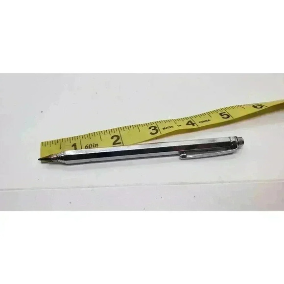 Vintage Chrome Telescoping Ball Point Pen Pointer Made In Japan La Selva MCM - Picture 5 of 9